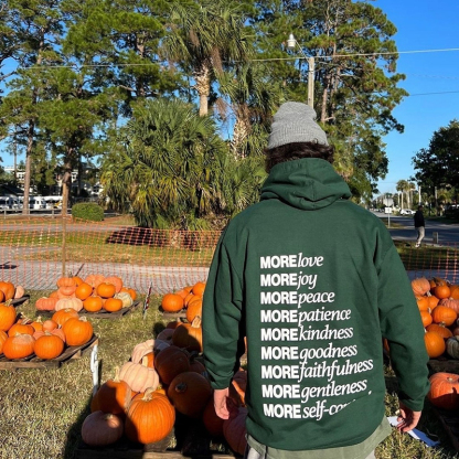 Make For More Print Hoodie