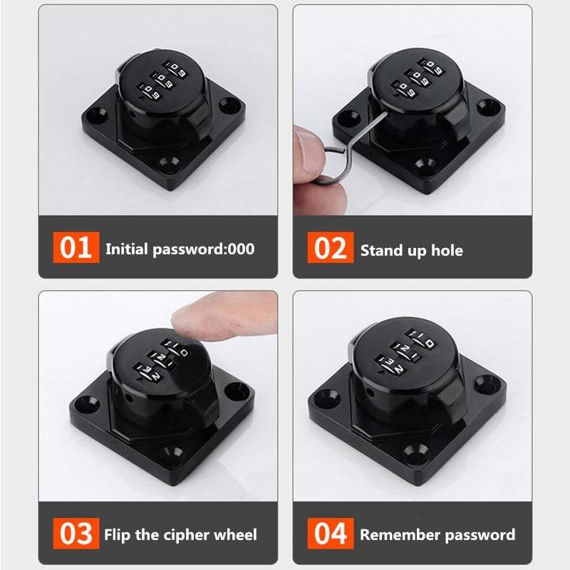 Anti-theft Cabinet Password Locks(🔥BUY 2 GET FREE SHIPPING NOW!)