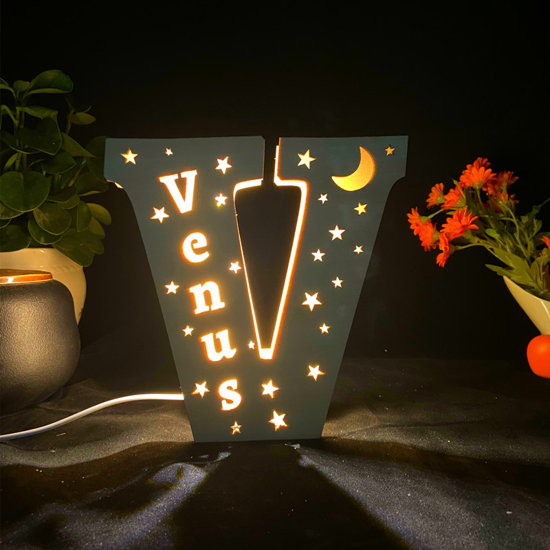  Custom Name Light, Custom Wooden Night Light Living Room Letter Lamp Wall Decor Name Light-babyanimal