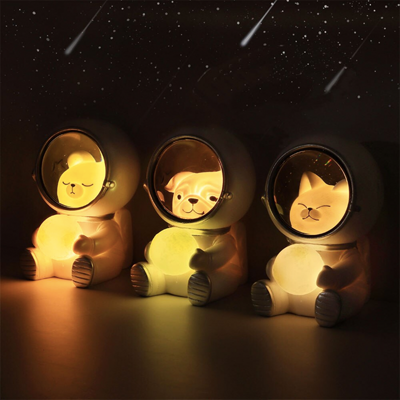 Astronaut Pet LED 😍 Night Lights-babyanimal