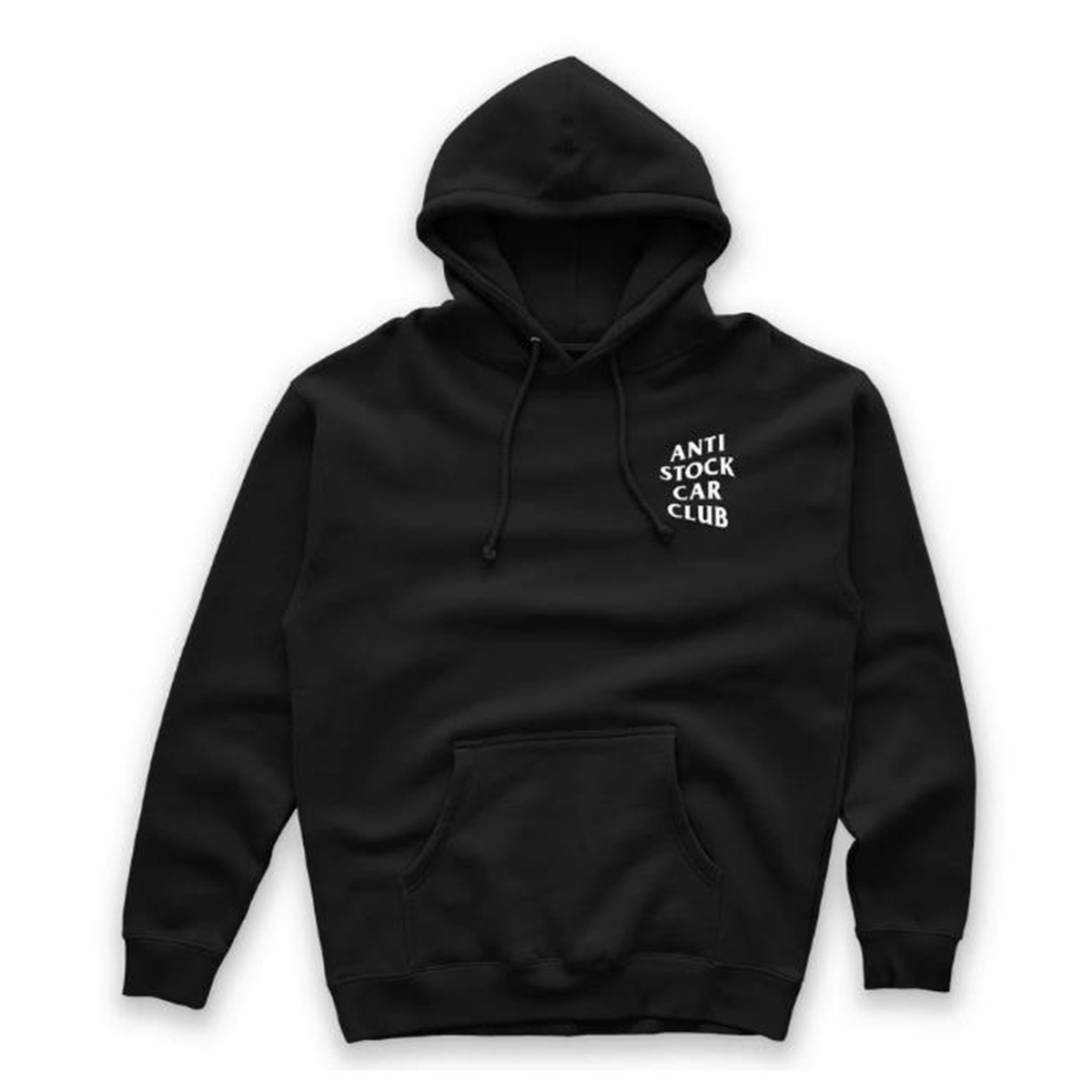 Anti Stock Car Club Print Hoodie