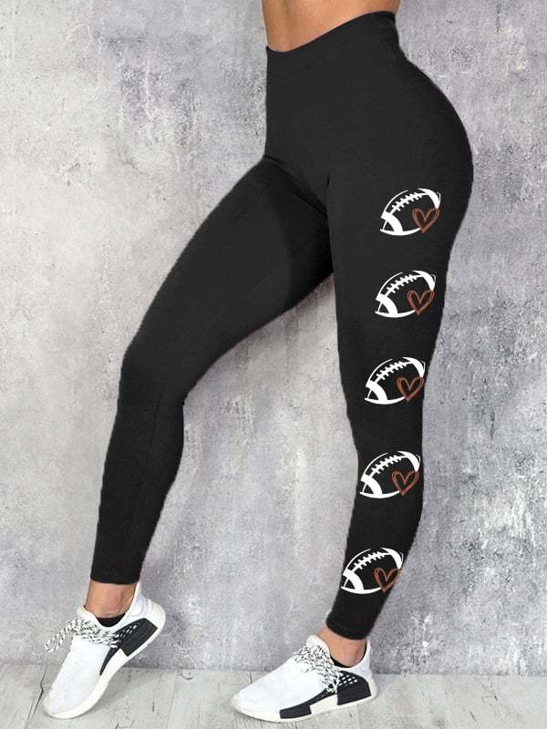 🔥Over $49 Save 5% OFF🔥Women's Football Lover Leggings