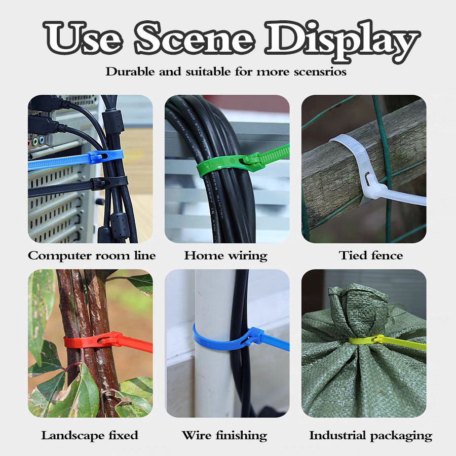 Buckle Self-locking Premium Nylon Cable Wire Ties-Buy 2 Get 10% Off & Buy 3 Get 30% Off