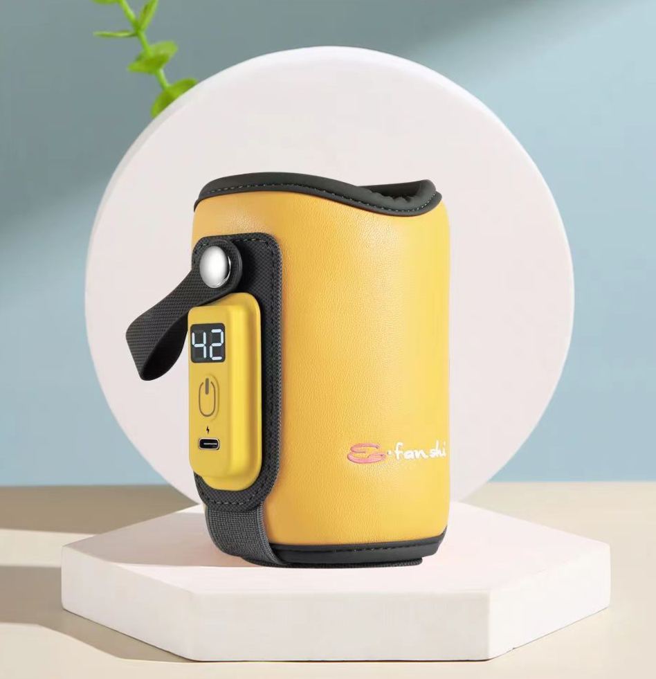 Portable Bottle Warmer Cover USB, Baby Milk Heat Keeper K1 for Car Travel