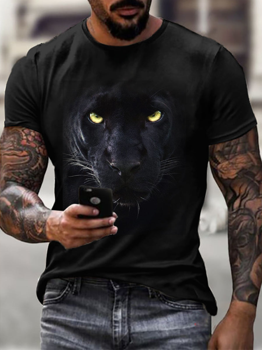 ❗ Ships Within 24 Hours❗ Men's Fashion Panther T-shirt