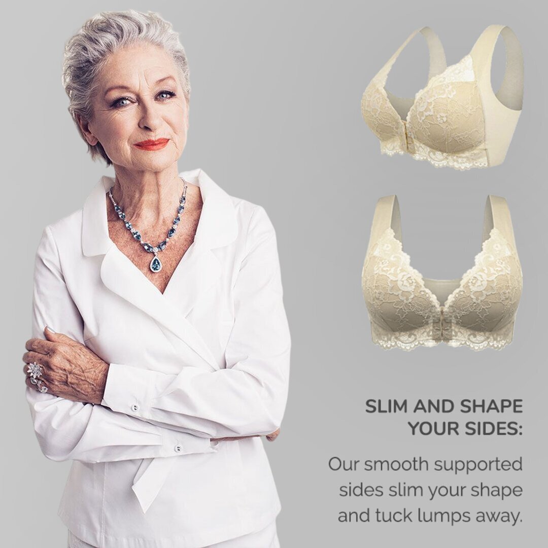 SORA BRA – Front Closure 5D Shaping Push Up Bra – Seamless, Beauty Bac