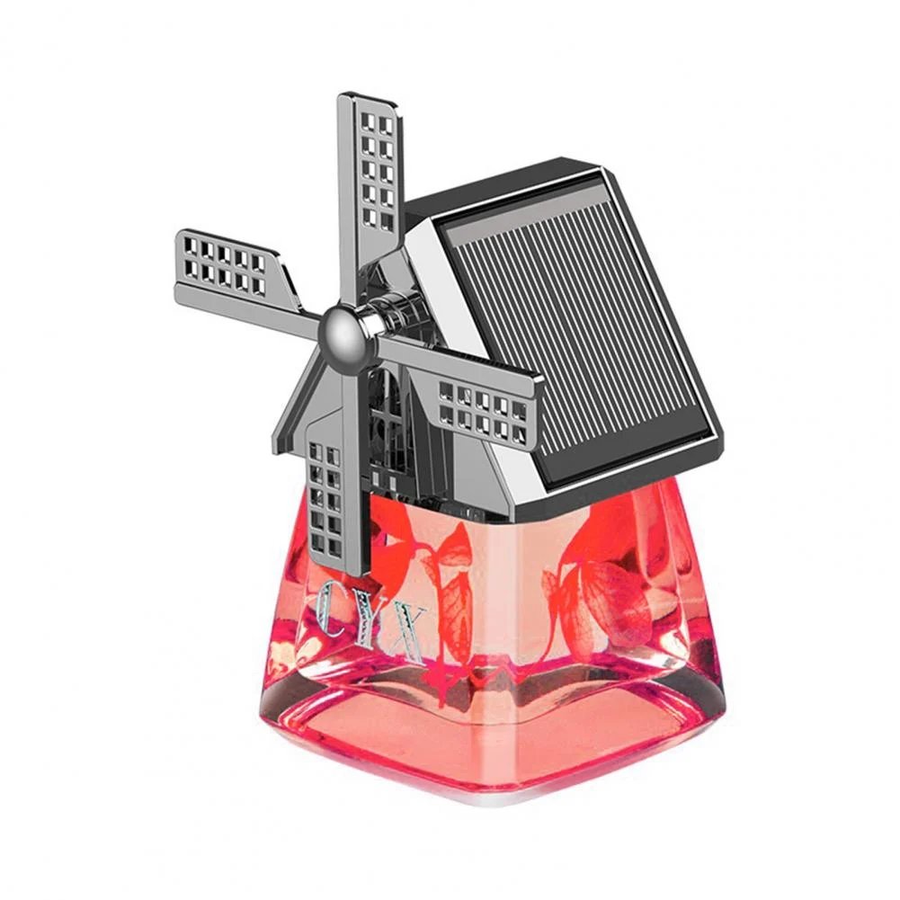 ⚡⚡Last Day Promotion 50% OFF - Windmill Solar Energy Rotating Aromatherapy Car Air Freshener