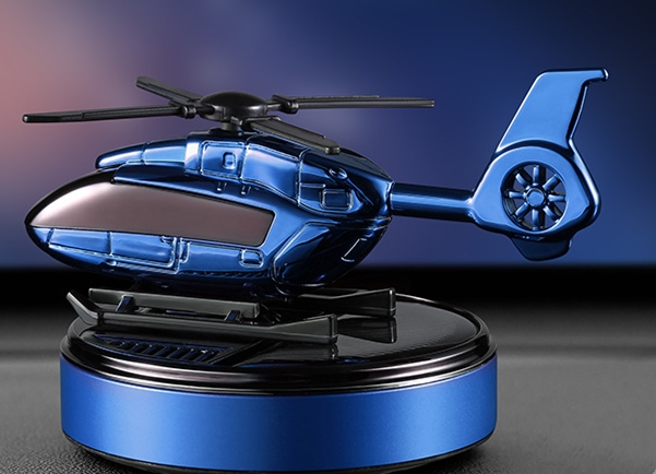 Car Perfume Vehicle Display Solar Energy Rotating Aircraft Fragrant Cars Supplies Streaming Fragrant Vehicle Perfume