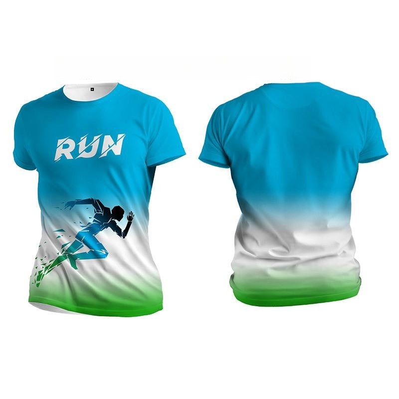 Style B New breathable, sweat-wicking, quick-drying and comfortable sports T-shirt