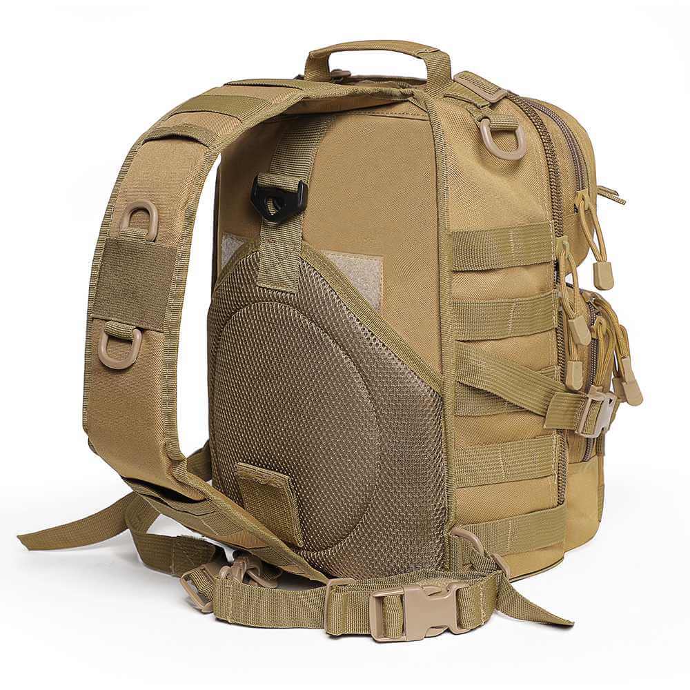 QT&QY® 20L Cancer Tactical Sling Bag