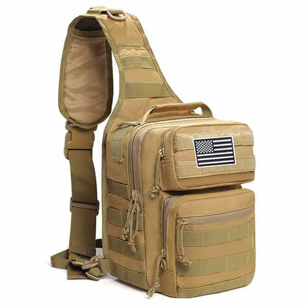 QT&QY® 10L Sagittarius Tactical Sling Backpack