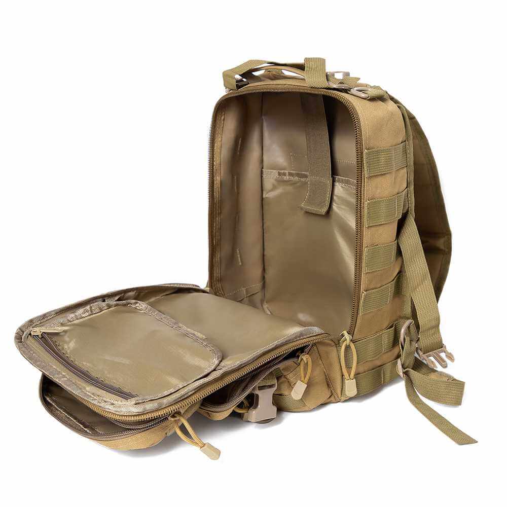 QT&QY® 20L Cancer Tactical Sling Bag