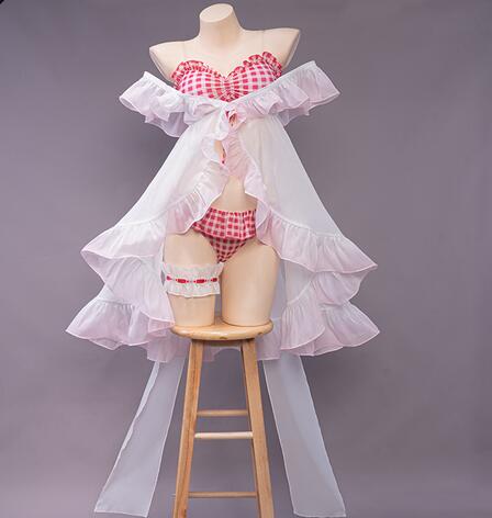 Game Arknights Eyjafjalla Cosplay Swimsuit Costume Summer Flower Cosplay Costume Cute Swimwear