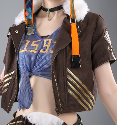 Anime Song Time Project Gloria Vella Cosplay Costume Coat Pants Wig Daily Women Carnival Party Uniform Brand New