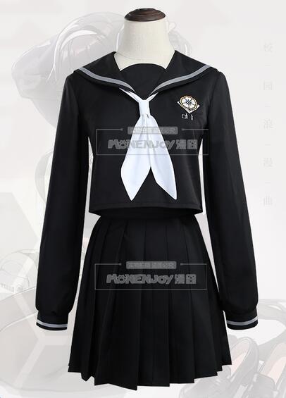 Monenjoy Azur Lane IJN Takao Cosplay Costume School Traumerei Sakura Empire Cos Suit