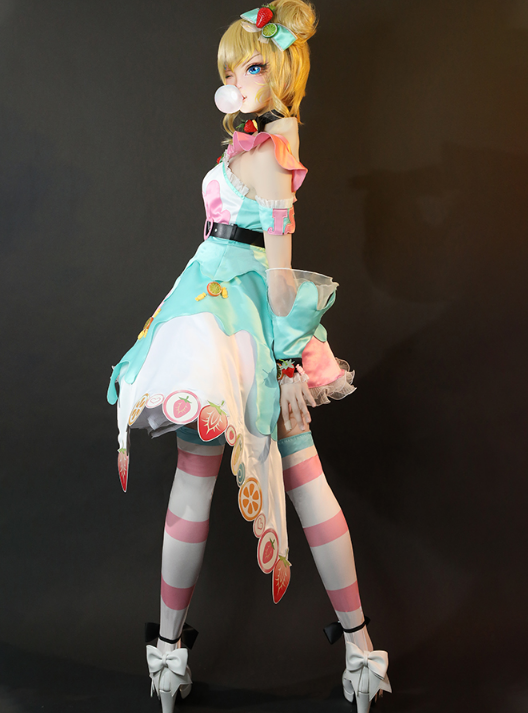 Honor Of King Lady Sun Cos New Cute Skin Fruit Sweetheart Lady High Quality Game Anime Costume Female Cute Birthday Gift