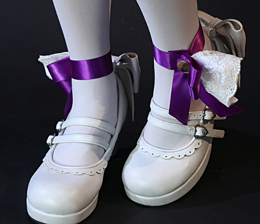 LOL Gwen Cosplay Costume Game Cafe Cuties Gwen Maid Cosplay Costume Maid Dress Lolita Dress for Women Girls