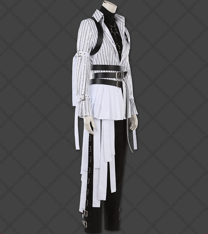 Anime Twisted-Wonderland Azul Jade Floyd Of Octavinelle Halloween Fashion Uniform Cosplay Costume Suit H