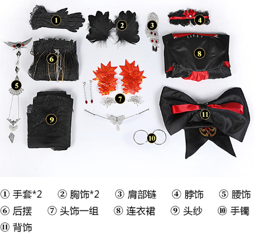 Game Azur Lane IJN Noshiro Cosplay Costume Gorgeous Fashion Dress Activity Party Role Play Clothing Sizes XS-XXL New