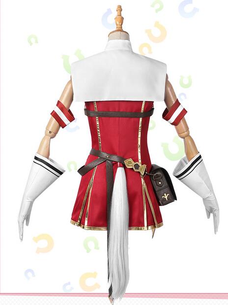 Uma Musume Pretty Gold Ship Cosplay Costume With Tail Halloween