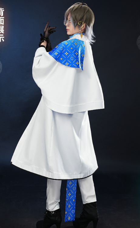 Vtuber Ike Eveland Cosplay Ike Costume Uniform Halloween Cosplay LUXIEM