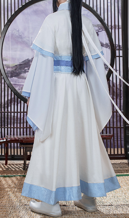 DokiDoki-SR Anime Mo Dao Zu Shi Cosplay Lan SiZhui Costume Men Mo Dao Zu Shi Cosplay Lan Jing YI Anime Dao Mo To Shi