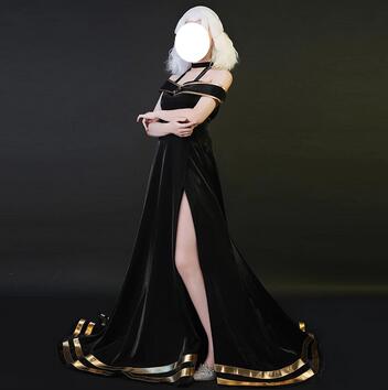 Game Sky Children of Light Cosplay Costume Sky: Light Awaits Magic Black Gold Dress Halloween Carnival Uniforms Custom Made