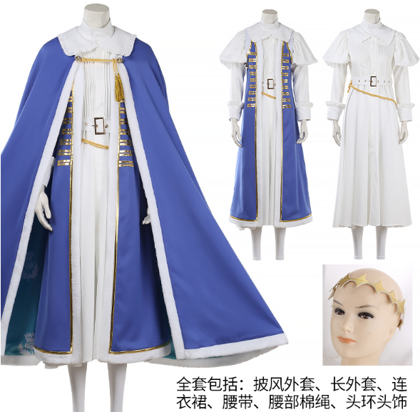 Fate/Grand Order FGO Oberon Vortigern Cos Cosplay Costume Halloween Christmas Party Uniform Costume Made Any Size