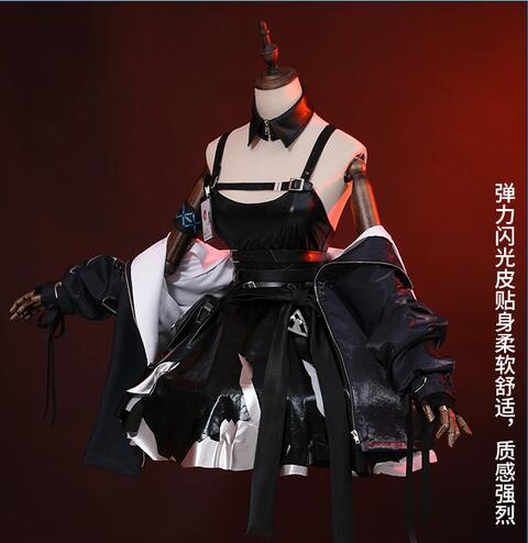 Anime! Arknights Surtr RHODES ISLAND Game Suit Dress Coat Uniform Cosplay Costume Halloween Party Outfit For Women 2020 NEW
