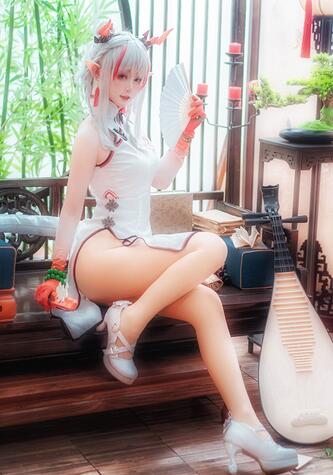 Anime! Arknights Nian Yanu Game Suit New Year Cheongsam Sexy Dress Uniform Cosplay Costume Halloween Party Outfit For Women