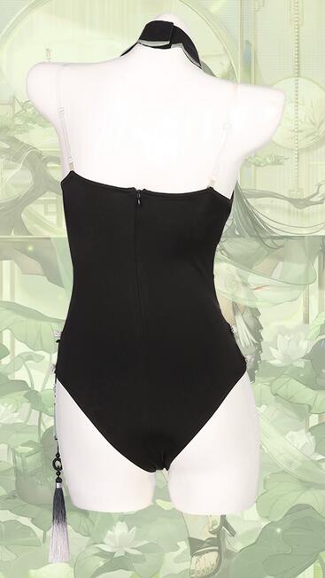 Arknights Blacknight Summer Flowers FA641 Swimsuit Sexy Lovely Uniform Cosplay Costume Party Outfit Women