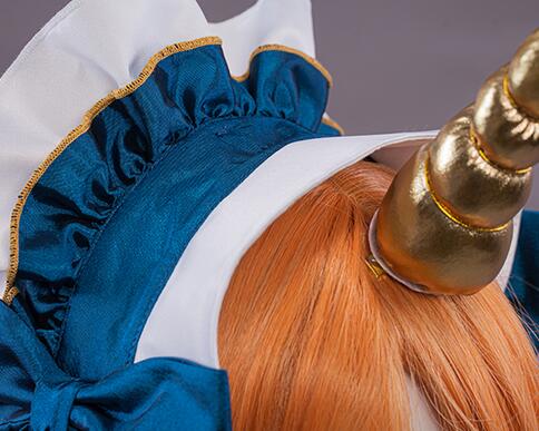 【Only L.2XL.3XL】 LOL Soraka Maid Soraka Cosplay Costume Game League of Legends Cafe Cuties Soraka Maid Cosplay Maid Dress