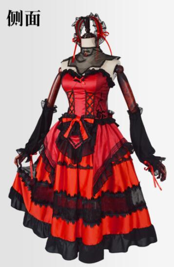 Tokisaki Kurumi Cosplay Costume Women Men Festival Outfit Halloween Christmas Carnival Party