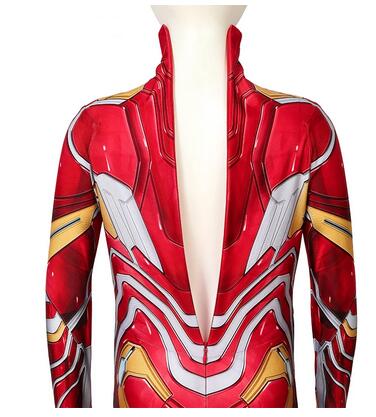 Iron Man Cosplay Costume Tony Stark Boy Costume Movie Infinity War Avengers3 Cosplay Kids Set Jumpsuit