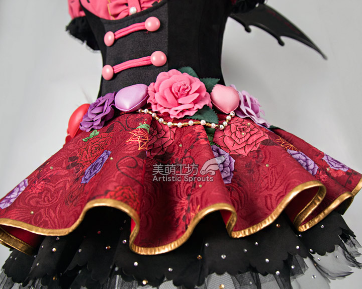 Love live!! cosplay Sonoda Umi cos Anime cartoon Halloween party female Little Devil awakening cosplay Witch costume
