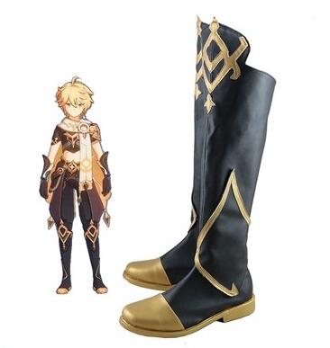 Genshin Impact Aether Cosplay Costume Uniform Wig Anime Halloween High-quality Costumes for Women Game