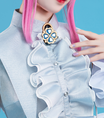 Shugo Chara Hinamori Amu Dia Spade Cosplay Costume Battle Suit Sweet Lovely Dress Uniforms Halloween Carnival Party Outfi