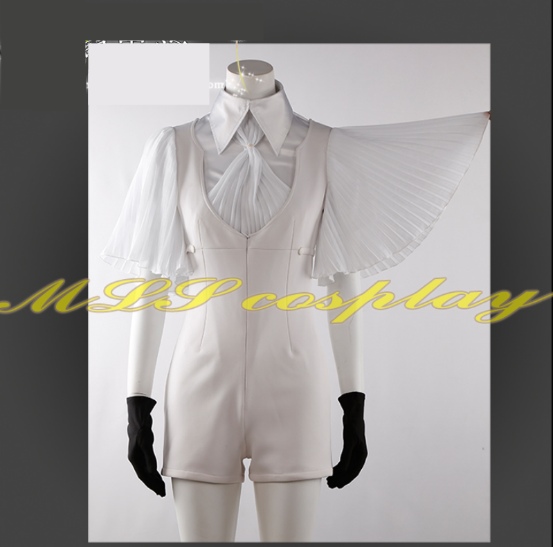 Land of the Lustrous Phosphophyllite Moon Shirt Suspenders Jumpsuits Uniform Outfit Anime Customize Cosplay Costumes