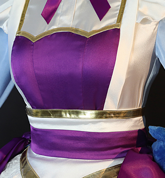 LOL Gwen Cosplay Costume Game Cafe Cuties Gwen Maid Cosplay Costume Maid Dress Lolita Dress for Women Girls