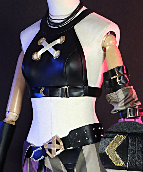 League of Legends Game Cosplay Jinx Cosplay Costume Arcane LOL League of Legends Game Cosplay Jinx