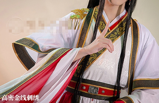 COS-HoHo Anime Heaven Official's Blessing XieLian Tian Guan Ci Fu Xie Lian Ancient Gorgeous Uniform Cosplay Costume Men Suit
