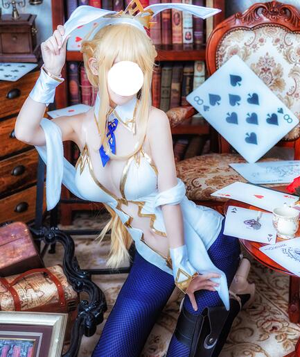 Fate Grand Order Altria Ruler Cosplay Bunny Girl Costume Swimwear Suit FGO Cos Sets