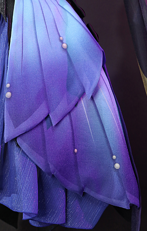 Game Genshin Impact Keqing Cosplay Costume Opulent Splendor Keqing New Skin Halloween Costume Fancy Women Sexy Dress S-XXL