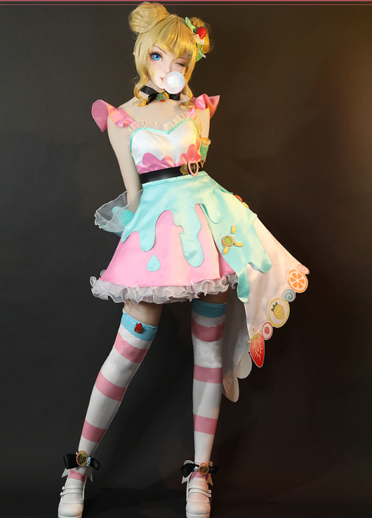 Honor Of King Lady Sun Cos New Cute Skin Fruit Sweetheart Lady High Quality Game Anime Costume Female Cute Birthday Gift