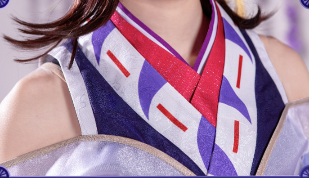 Onmyoji Kagura Morning Dew Flowers Cosplay Costume Halloween Cos Outfits Woman Dress Japanese Kimono Sets