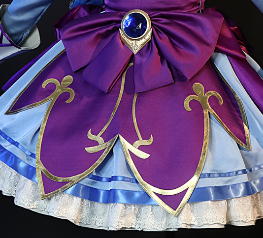 LOL Gwen Cosplay Costume Game Cafe Cuties Gwen Maid Cosplay Costume Maid Dress Lolita Dress for Women Girls