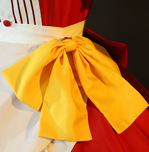 COWOWO Anime!Touhou Project Flandre Scarlet Halloween Maid Dress Lovley Uniform Cosplay Costume Party Role Play Outfit Women NEW