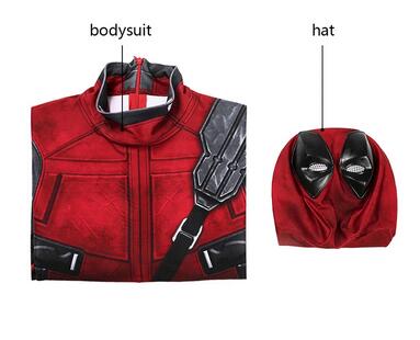Deadpool Cosplay Costume Adult Tights Wade Winston Wilson Cosplay Stretch Jumpsuit Cosplay Halloween Superhero Costume