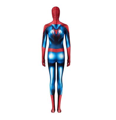 The Amazing Spider-man 2 Print Bodysuit Peter Parker Cosplay Spiderman Costume in Movie Halloween Adult Costume