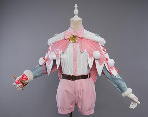 Genshin Impact Fanart Cosplay Venti Cosplay Costume Cute Bunny Outifit Cosplay Outfit